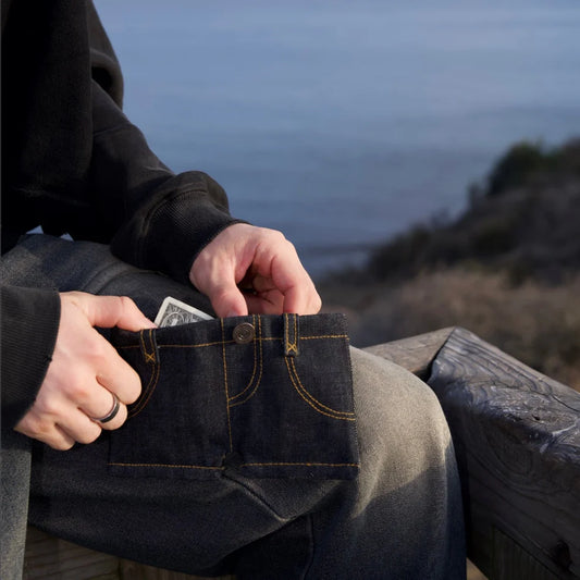 Denim Shorts Wallet