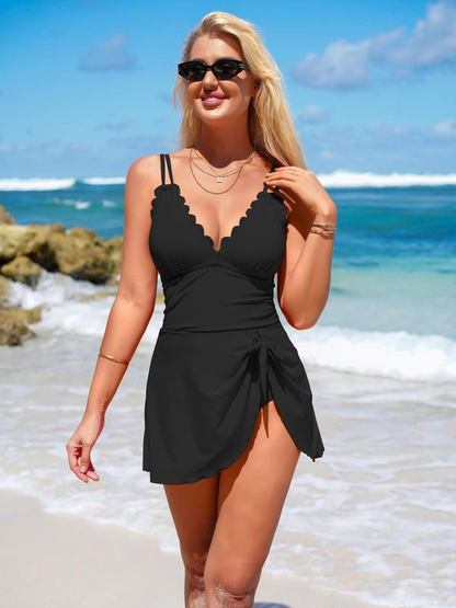 Women's Tummy Control Swimdress - view 3