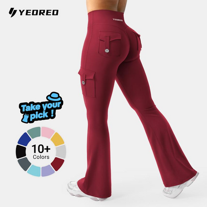 CoreFlex Women's Workout Flare Leggings - product image