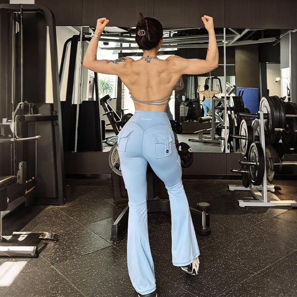 CoreFlex Women's Workout Flare Leggings - product image