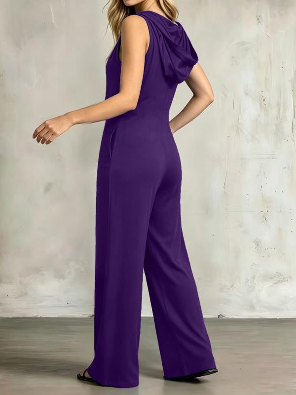 Plus Size Women's V-Neck One-Piece - view 10