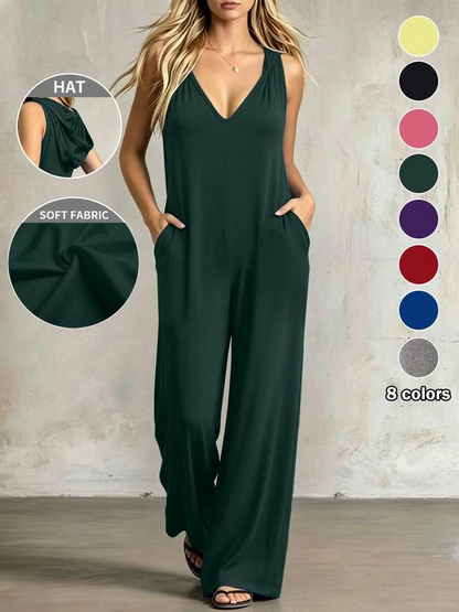 Plus Size Women's V-Neck One-Piece - view 7