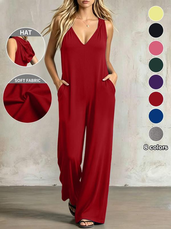 Plus Size Women's V-Neck One-Piece - view 8