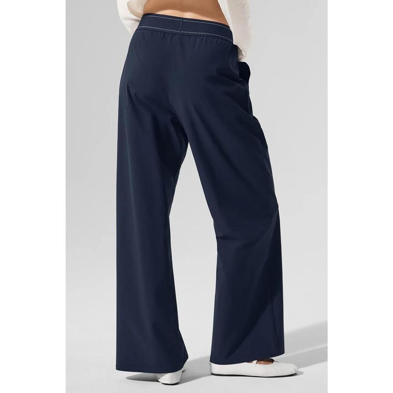 Women High Waist Pleated Wide Leg Pants - view 1