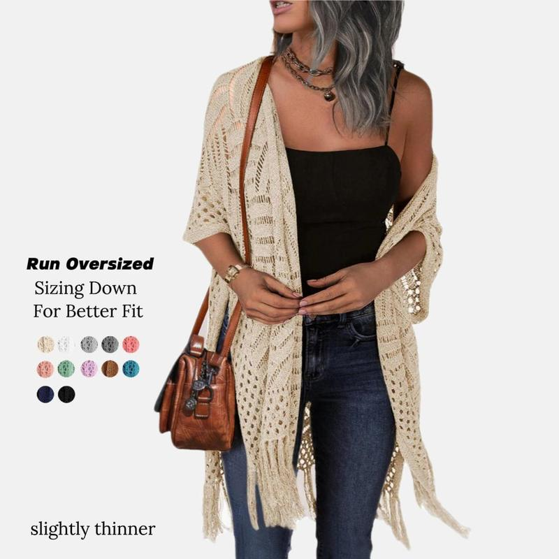 Womens Knit Cardigan - front view